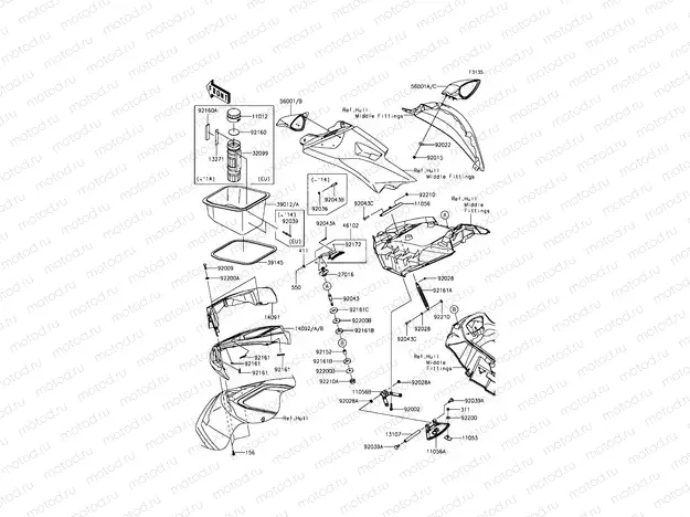 Hull Front Fittings