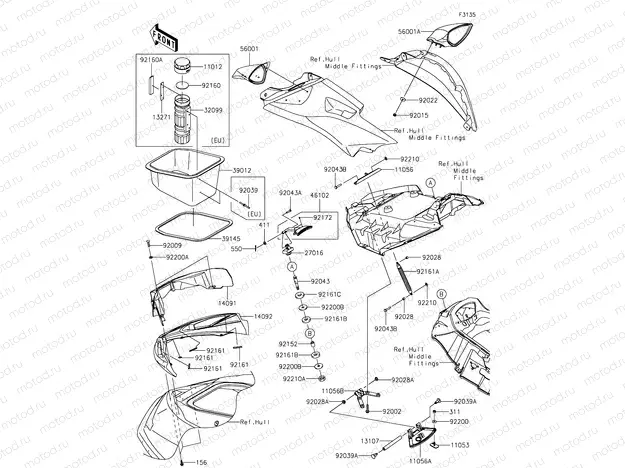 Hull Front Fittings