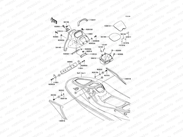 Hull Middle Fittings