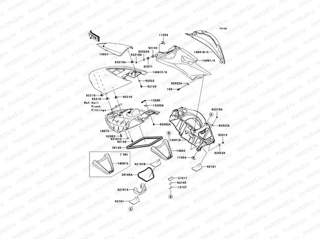 Hull Middle Fittings