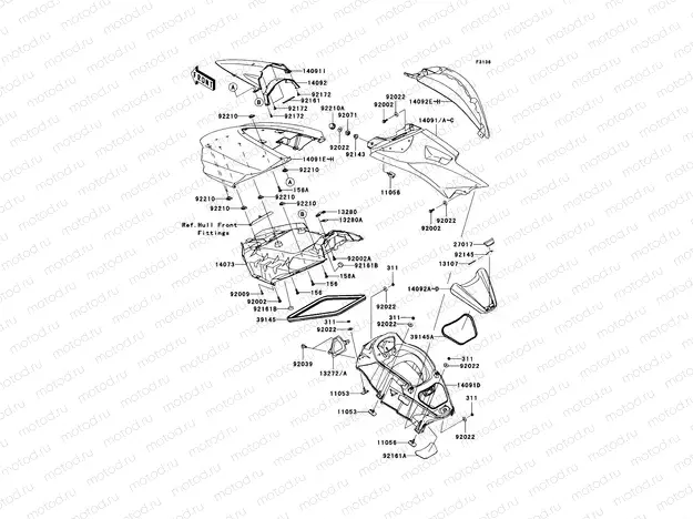 Hull Middle Fittings