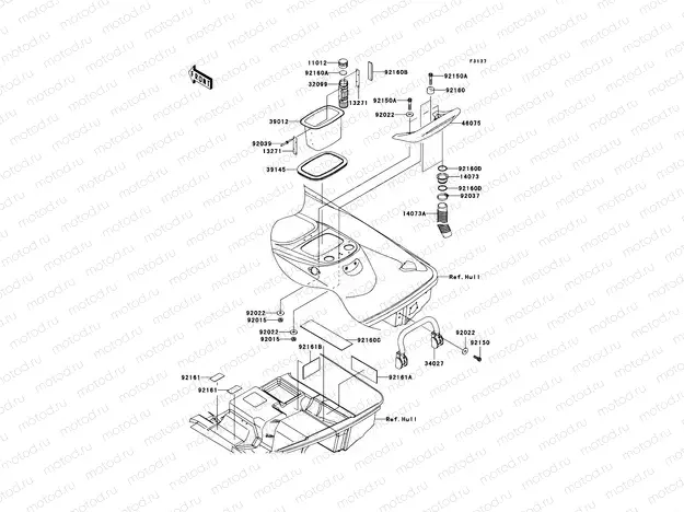 Hull Rear Fittings