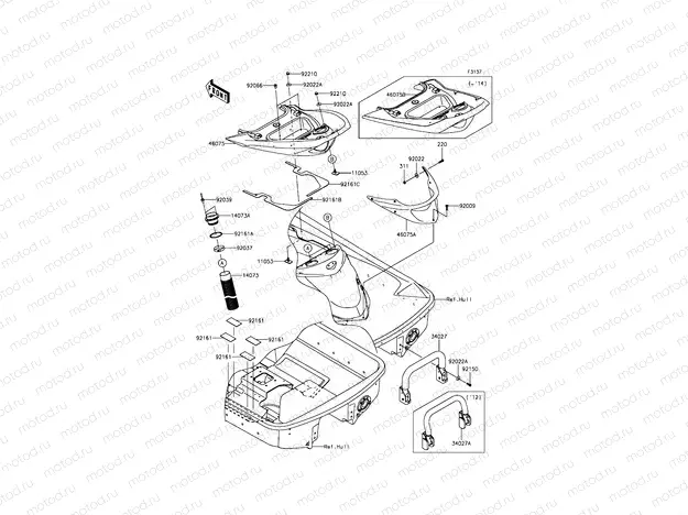 Hull Rear Fittings
