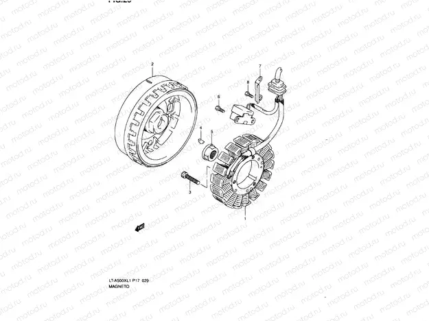 IGNITION MAGNET