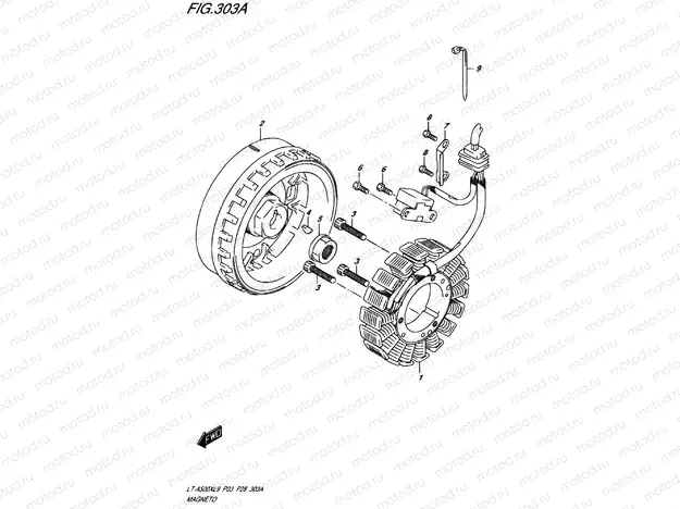 IGNITION MAGNET