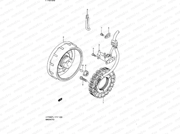 IGNITION MAGNET