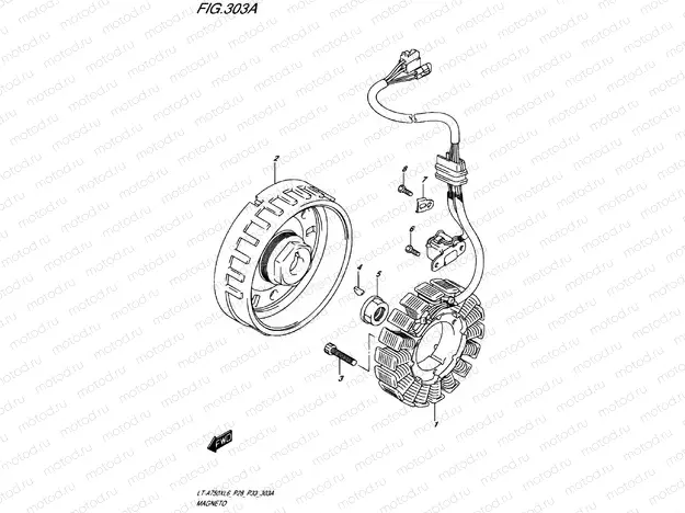 IGNITION MAGNET
