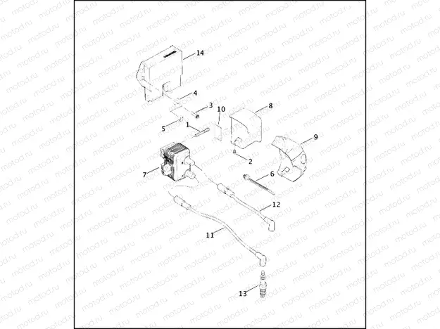 IGNITION MODULE & COIL - CARBURETED