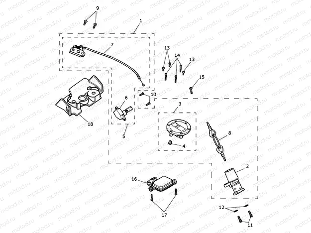Ignition Switch & Lock Set