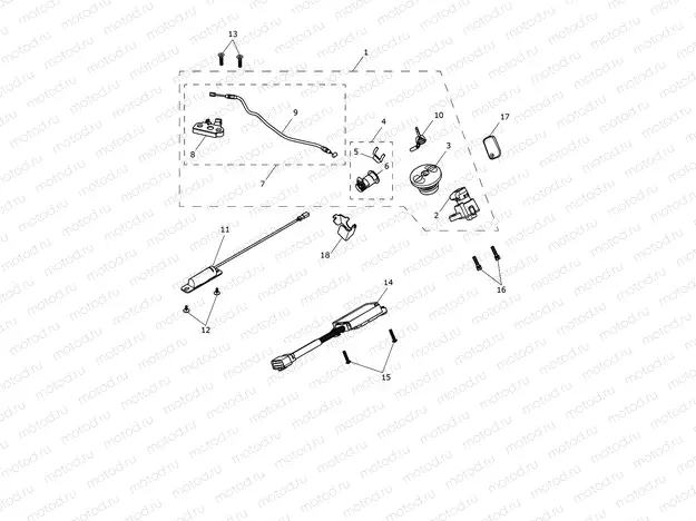 Ignition Switch & Lock Set