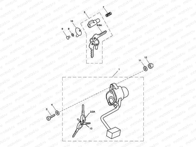 Ignition Switch & Steering Lock