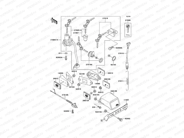 Ignition Switch/Locks/Reflectors