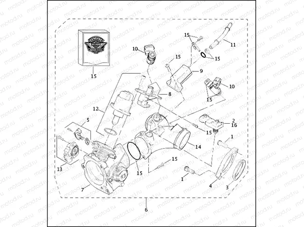 INDUCTION MODULE - FUEL INJECTED