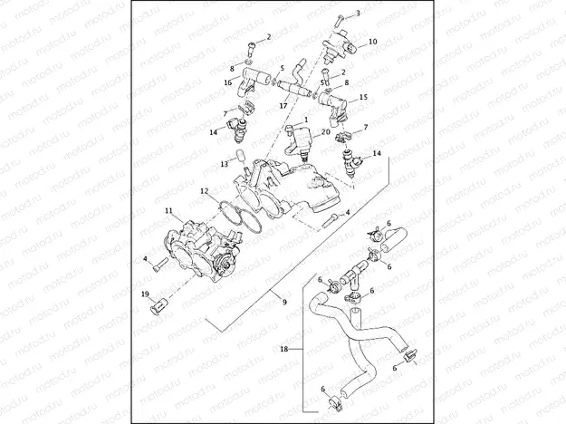 INDUCTION MODULE, FUEL - XG750A