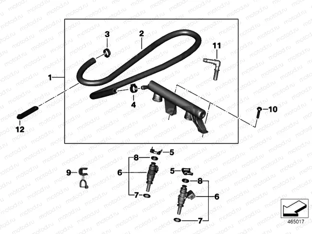 Injector nozzles and lines