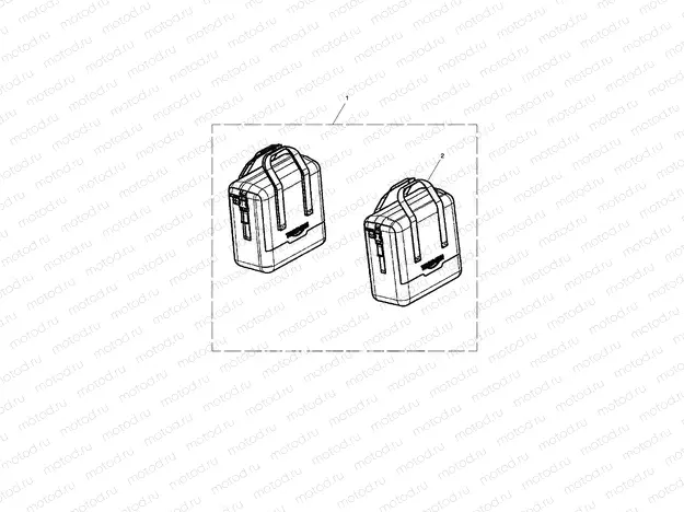 Inner Bag, Pair, Expedition Panniers