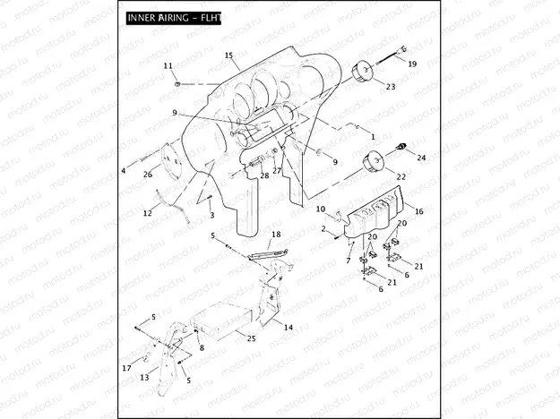 INNER FAIRING - FLHTPI