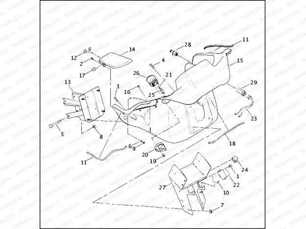 INNER FAIRING - FLTR