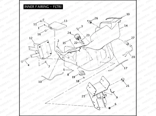 INNER FAIRING - FLTRI