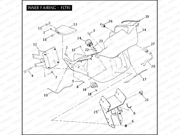 INNER FAIRING - FLTRI