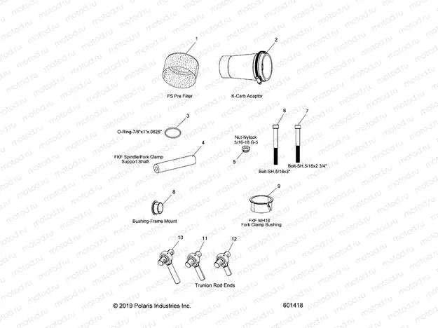 INSTALL KIT (SVC) - J20DRBXXX/DRCXXX ALL OPTIONS (60418) | INSTALL KIT (SVC) - J20DRBXXX/DRCXXX ALL OPTIONS (60418)
