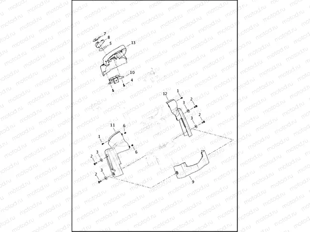 INSTRUMENT HOUSING - FLTRU, FLTRX AND FLTRXS
