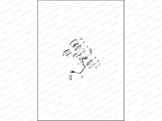 INSTRUMENT MODULE - XL883N