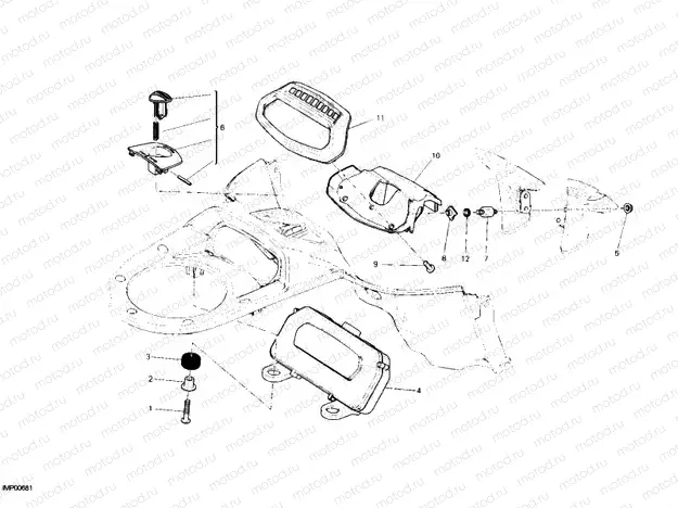 INSTRUMENT PANEL » HANDLE BAR