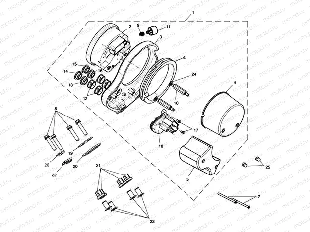 Instruments - Bonneville 442347