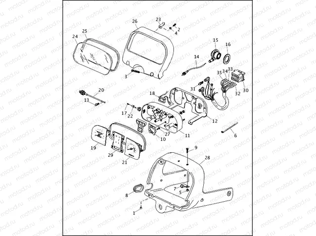 INSTRUMENTS - FLHTP