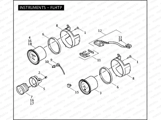 INSTRUMENTS - FLHTP