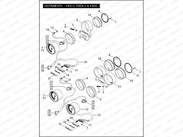INSTRUMENTS - FXD/I, FXDX/I & FXDC/I