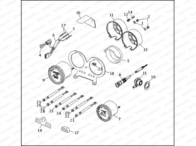 INSTRUMENTS & INDICATOR LAMPS - FXRP