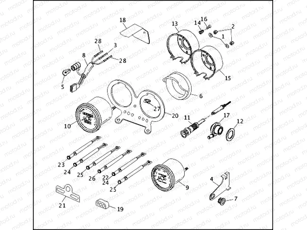 INSTRUMENTS & INDICATOR LAMPS - FXRP