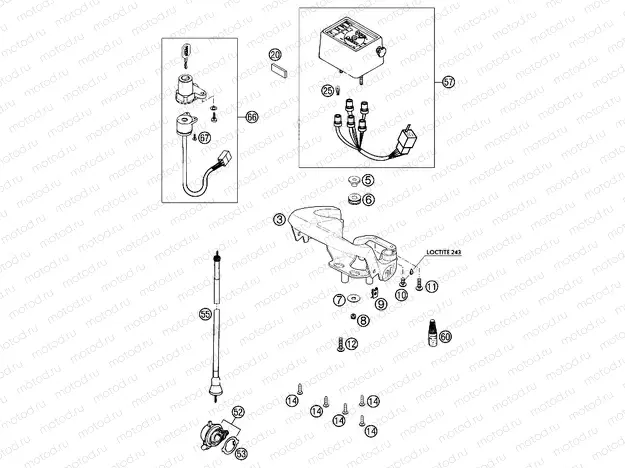 INSTRUMENTS / LOCK SYSTEM
