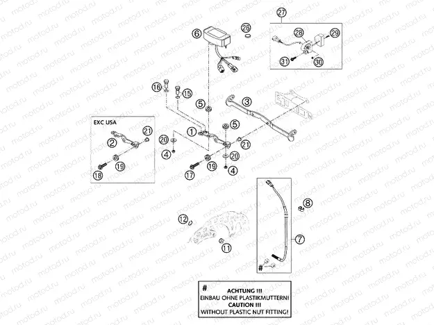 INSTRUMENTS / LOCK SYSTEM