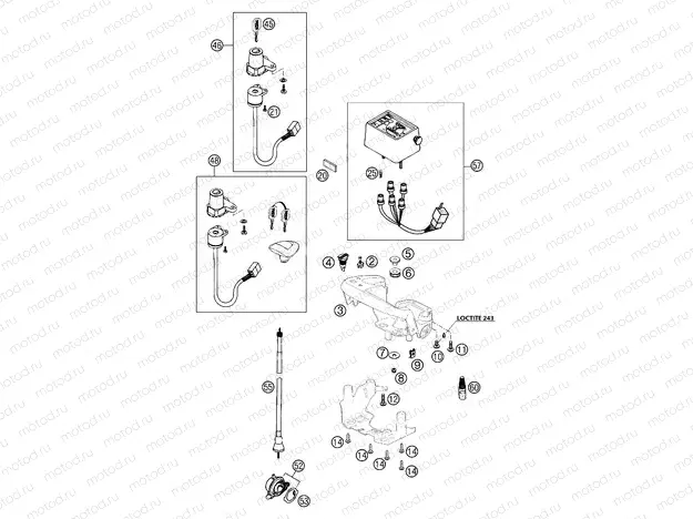 INSTRUMENTS / LOCK SYSTEM