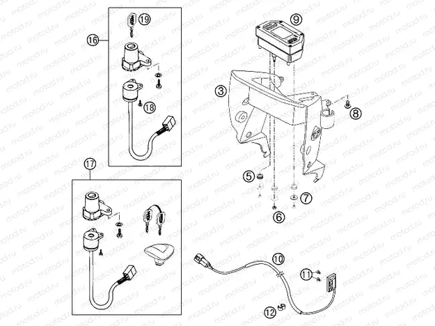 INSTRUMENTS / LOCK SYSTEM
