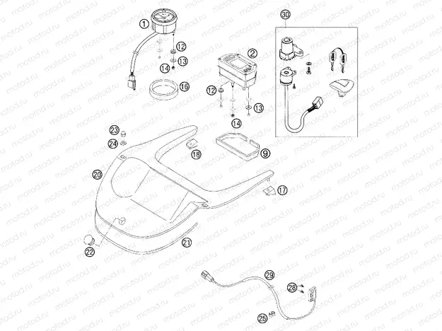 INSTRUMENTS / LOCK SYSTEM