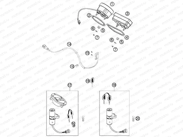 INSTRUMENTS / LOCK SYSTEM