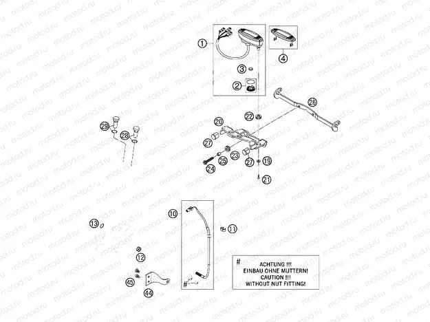 INSTRUMENTS / LOCK SYSTEM