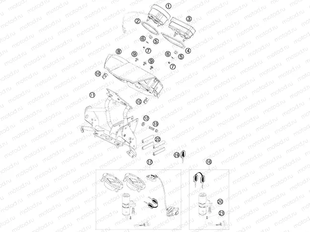 INSTRUMENTS / LOCK SYSTEM