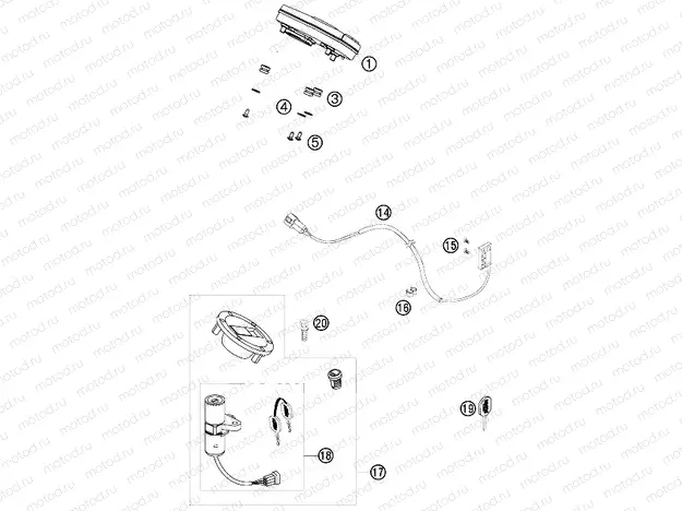 INSTRUMENTS / LOCK SYSTEM