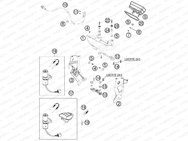 INSTRUMENTS / LOCK SYSTEM