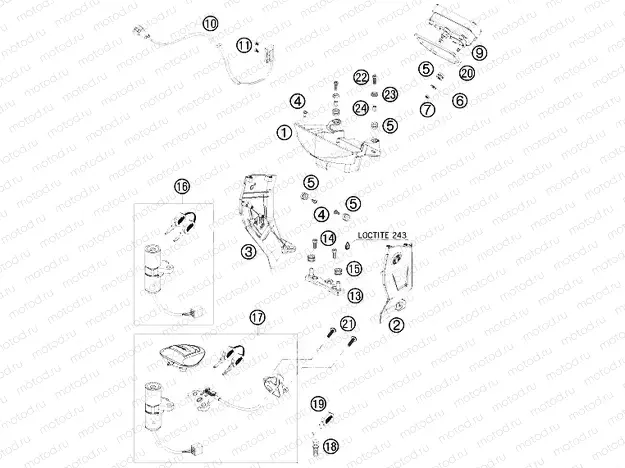 INSTRUMENTS / LOCK SYSTEM