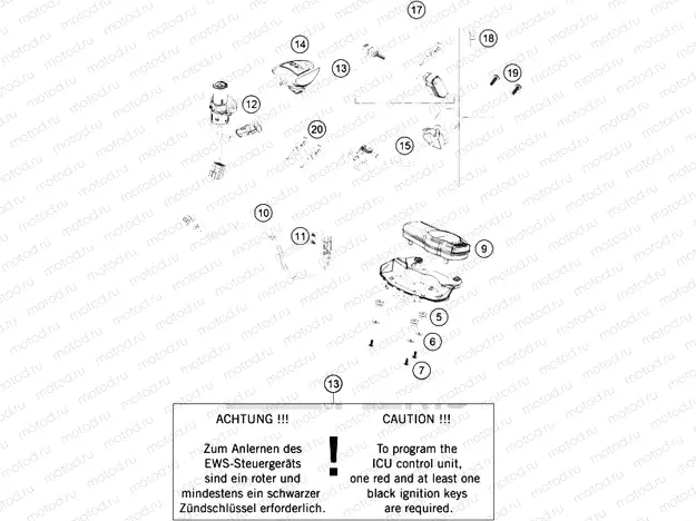 INSTRUMENTS / LOCK SYSTEM