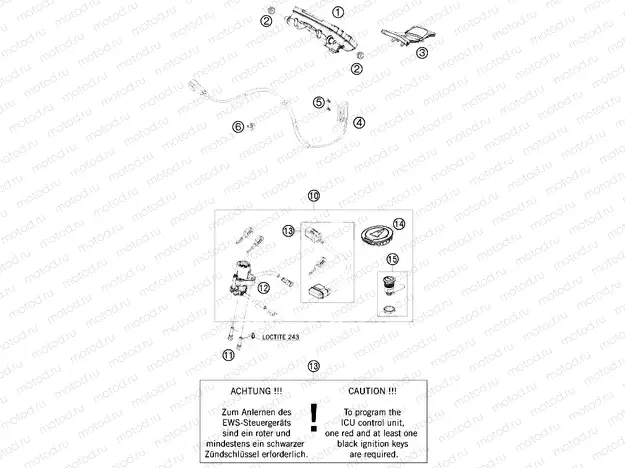INSTRUMENTS / LOCK SYSTEM