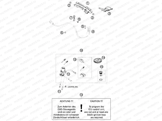 INSTRUMENTS / LOCK SYSTEM