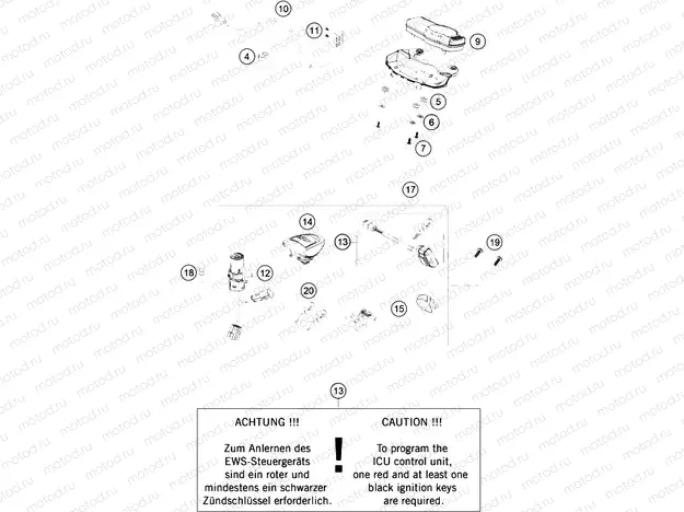 INSTRUMENTS / LOCK SYSTEM