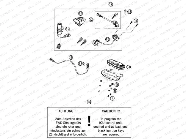 INSTRUMENTS / LOCK SYSTEM